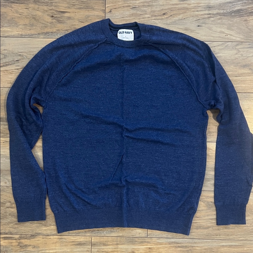 Old Navy Men's Navy Crewneck Sweater